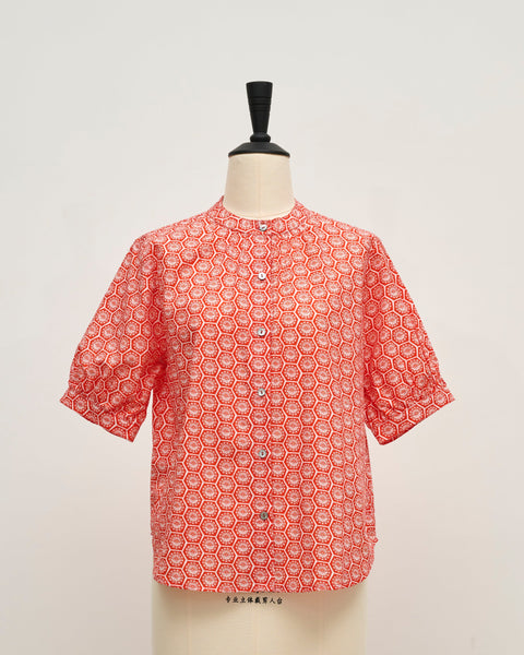 Daniela Top - Willow Wishes Dandelion Red