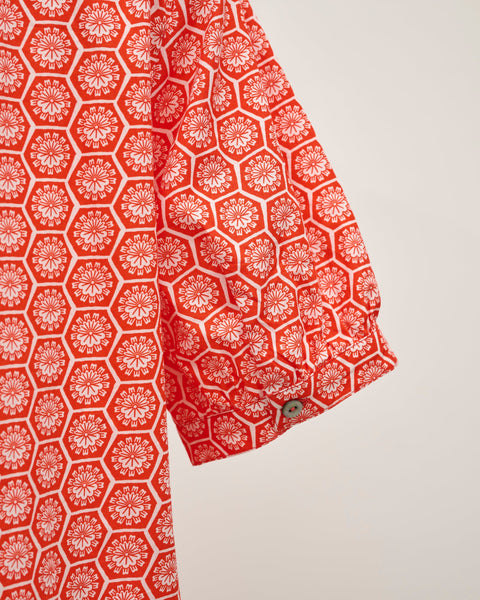 Daniela Top - Willow Wishes Dandelion Red
