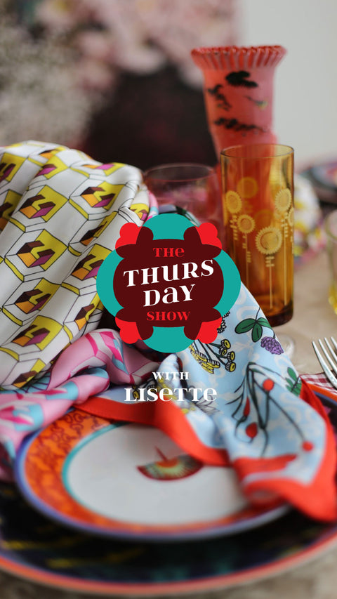 More plates, more scarves!