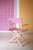 Kasturi Director Chair - Palm Pink