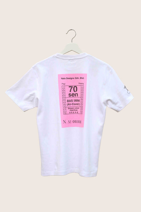 Bus Mini T-Shirt - White