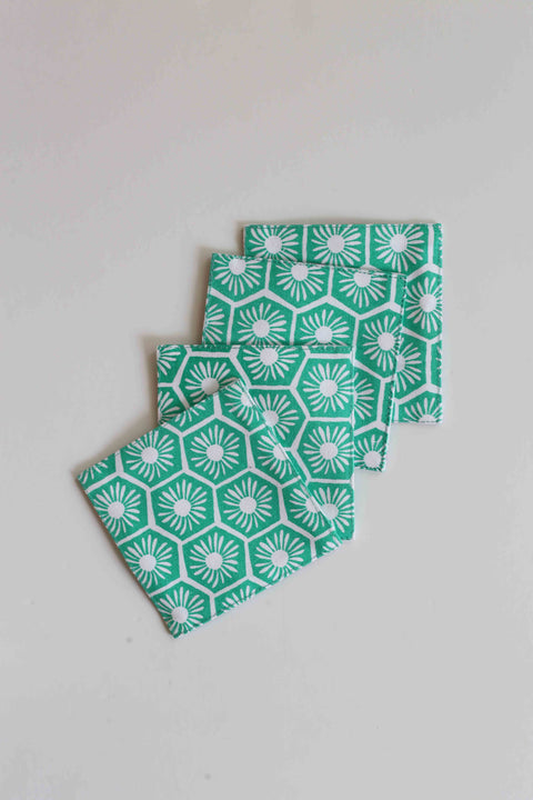Coaster - Roti Tissue & Willow Wishes (set of 4)