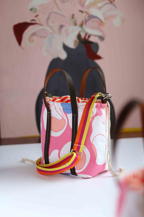 Basket Bag - Heaven Lotus Pink