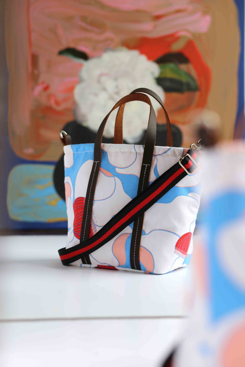 Basket Bag - Heaven Lotus Blue