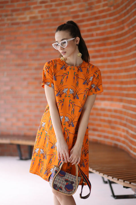 Kee Dress II - Wild Grass Orange