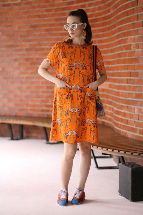 Kee Dress II - Wild Grass Orange