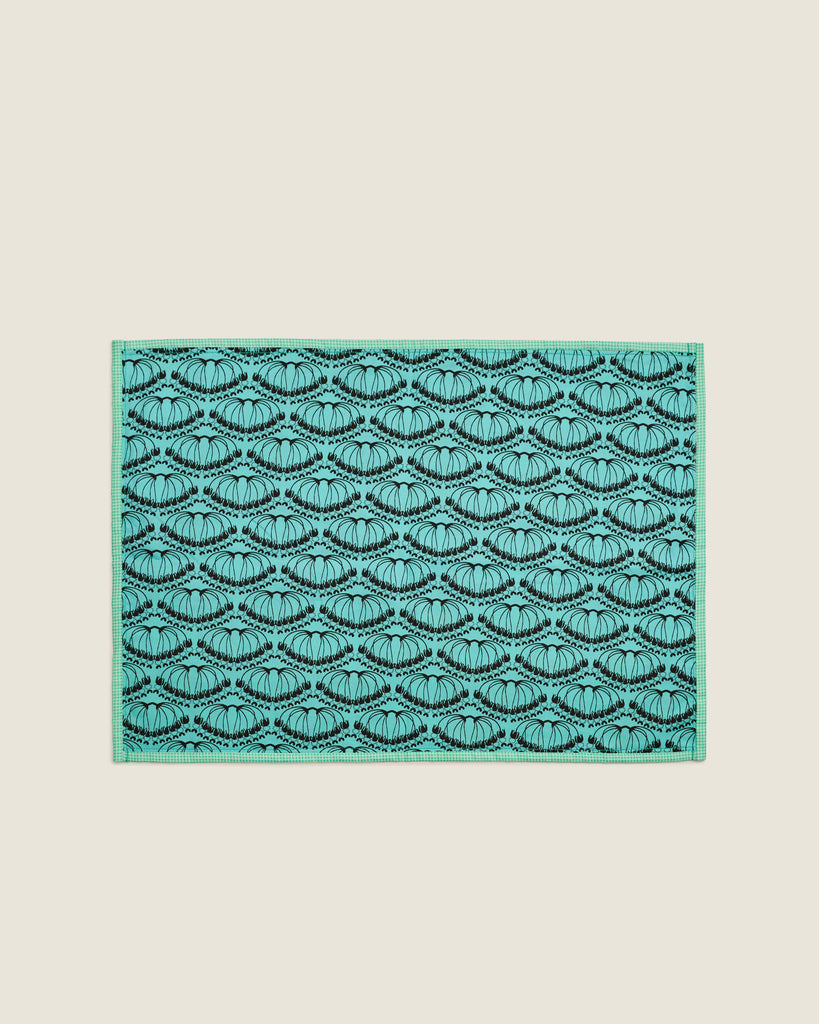 Brave Placemat - Hoya Turquoise