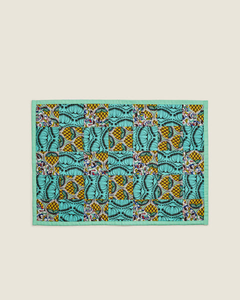 Brave Placemat - Hoya Turquoise