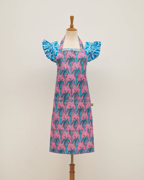 Kasturi Apron - Palm Blue