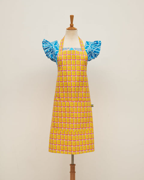 Kasturi Apron - Switch Yellow