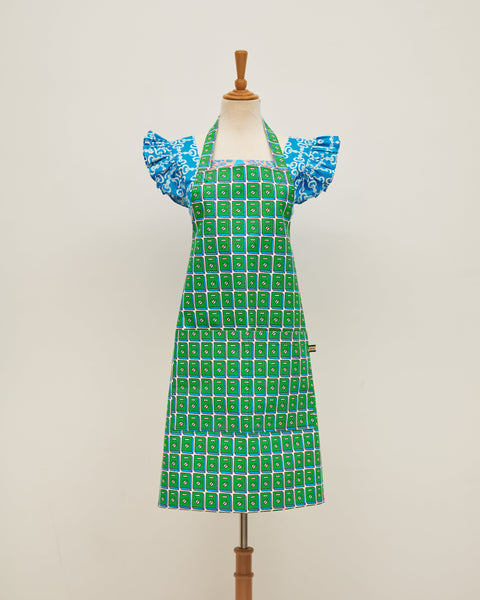 Kasturi Apron - Switch Green