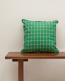 Kasturi Cushion Cover - Switch Green