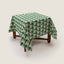 Kasturi Square Table Cloth - Palm Green