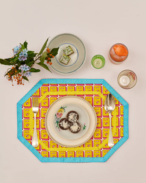 Kasturi Placemat-Switch Yellow