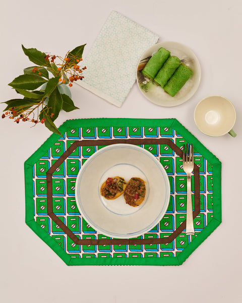 Kasturi Placemat-Switch Green