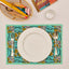 Brave Placemat - Hoya Turquoise