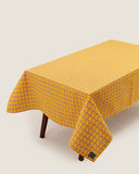Kasturi Rectangular Table Cloth - Switch Yellow