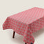 Kasturi Rectangular Table Cloth - Palm Pink