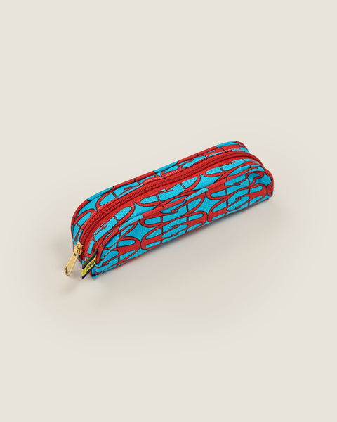 Kasturi Pencil Case - Blue Chair