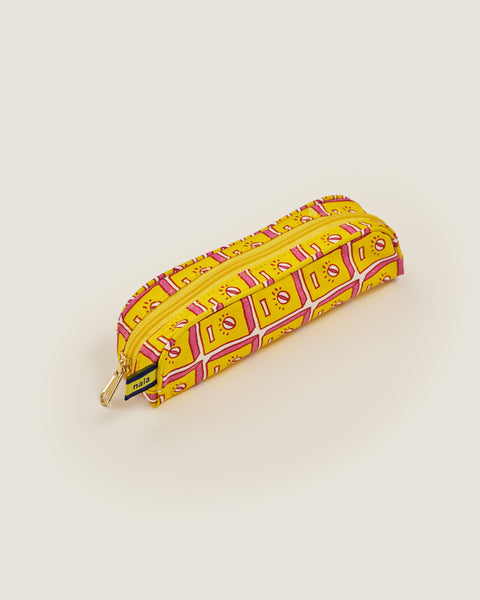 Kasturi Pencil Case - Switch Yellow