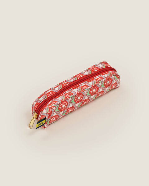 Evergreen Pencil Case - Willow Wishes Grenadine