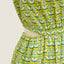 Polo Dress - Diamond & Flower Yellow