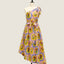 Half Moon Dress - Bunga Doily Yellow