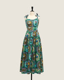 Farah's Bestest Dress - Bunga Doily Green