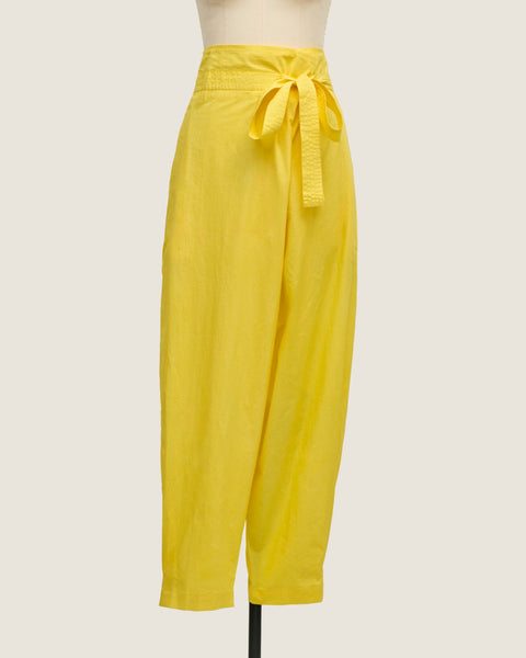 Narelle's Trousers - Yellow (Solid)