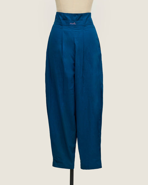 Narelle's Trousers - Negrexico Royale Blue (Solid)