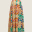 Maxi Skirt - Bunga Raya Tiles Peach