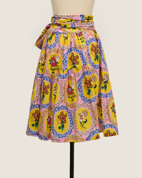 Happy Skirt - Bunga Doily Yellow