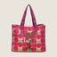 Pillow Bag - Bunga Raya Tiles Pink