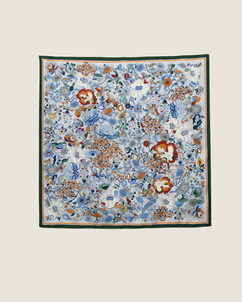 Silk Scarf Mandi Bunga - Fresh Air