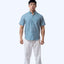 Men's Shirt S/S  - Love Lace II Blue