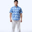 Men's Shirt S/S  - Crystal Blossom Blue