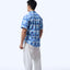 Men's Shirt S/S  - Crystal Blossom Blue