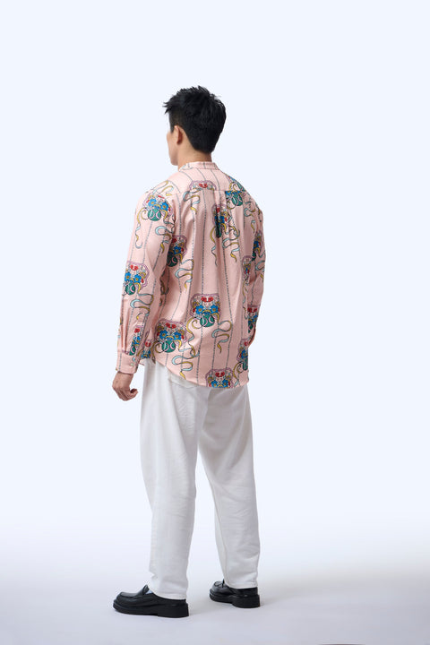 Men's Shirt L/S  - Ribbons Ballet