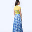 Mix Cheongsam  - Crystal Blossom Blue