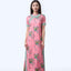 Long Cheongsam  - Ribbons Persimmon