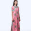 Long Cheongsam  - Ribbons Persimmon