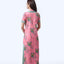 Long Cheongsam  - Ribbons Persimmon