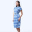 Tulip Cheongsam  - Crystal Blossom Blue