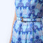 Tulip Cheongsam  - Crystal Blossom Blue