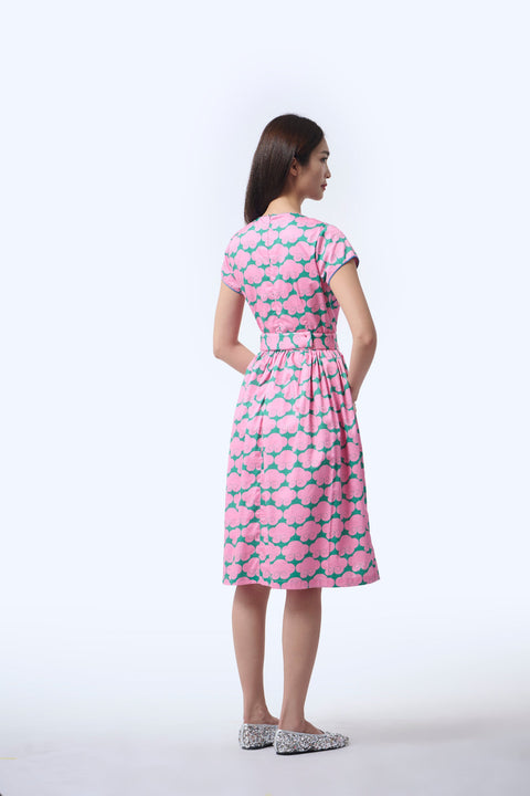 Flair Cheongsam  - Cloud 9 Pink