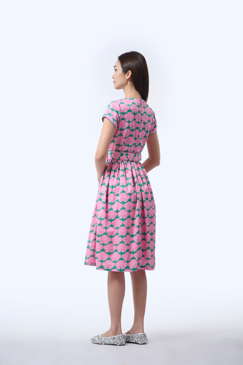 Flair Cheongsam  - Cloud 9 Pink