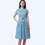 Flair Cheongsam  - Love Lace II Blue