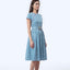 Flair Cheongsam  - Love Lace II Blue