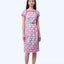 Boatneck Cheongsam  - Cloud 9 Pink