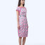 Boatneck Cheongsam  - Cloud 9 Pink